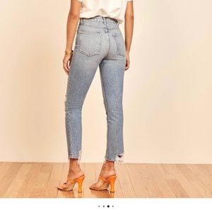 Reformation high rise Julia Denim